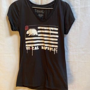 So Cal black t-shirt girls